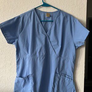 Ceil Blue Scrub set - M top and LP pants